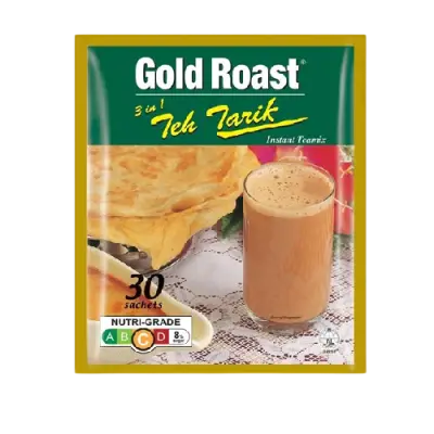 Gold Roast Authentic 3 in 1 Instant Teh Tarik 30 sachets
