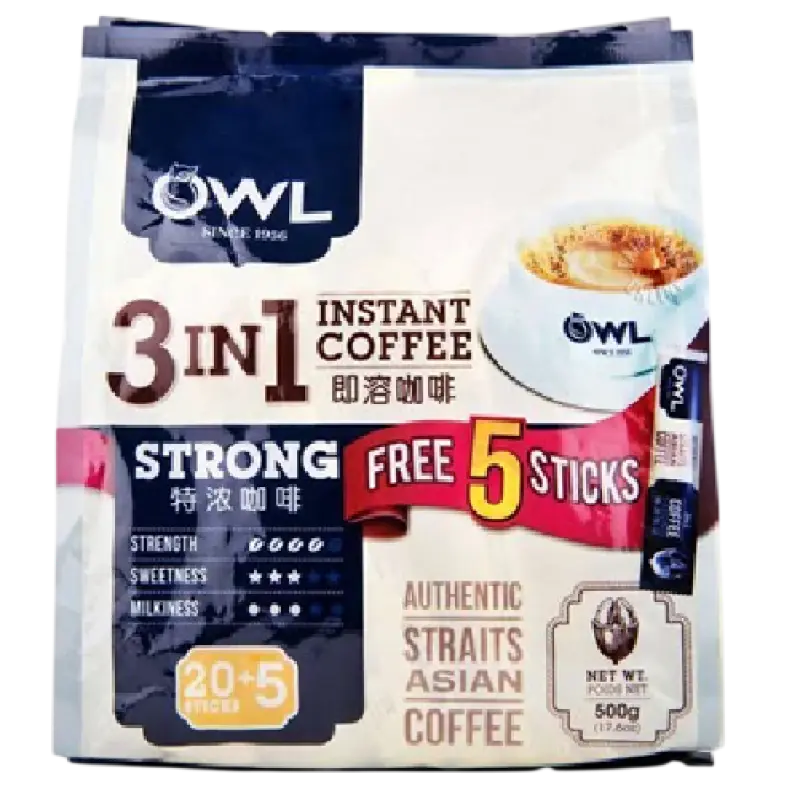 Owl 3 In 1 Strong Coffee 340g