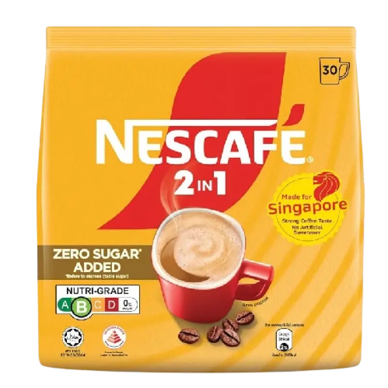 Nescafe Zero Sugar Added 2-in-1 Instant Coffee