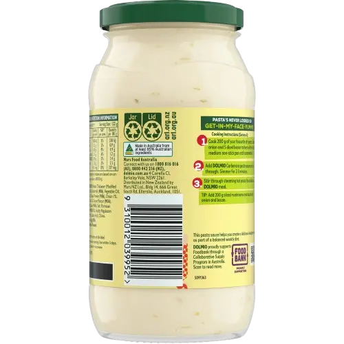Dolmio Creamy Pasta Sauce - Carbonara