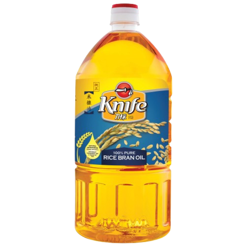 Knife Pure Rice Bran Oil 2L