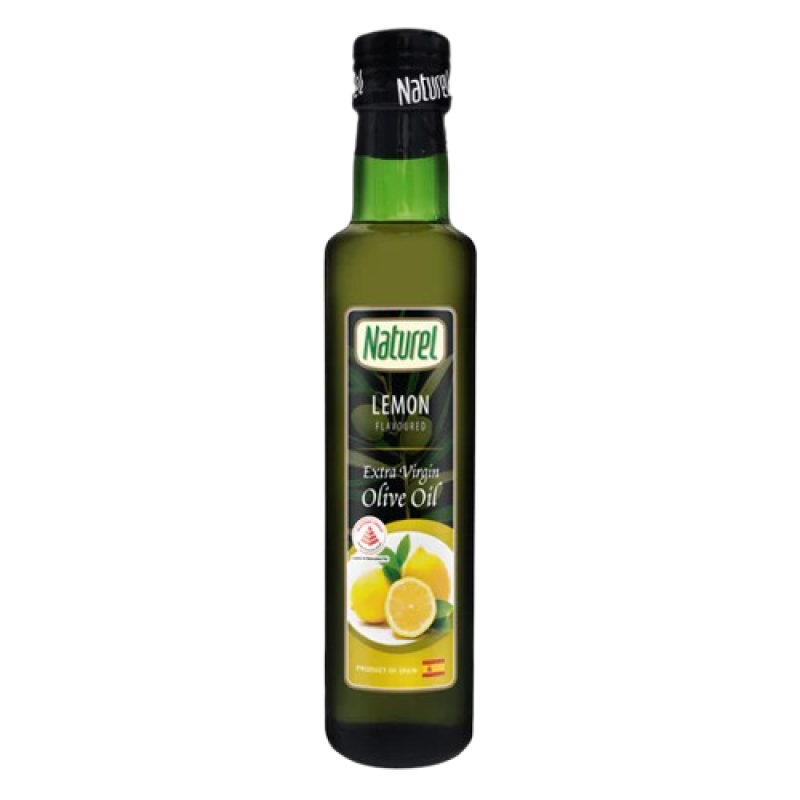 Naturel Extra Virgin Olive Oil 250ml - Lemon Flavoured