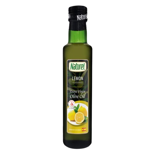 Naturel Extra Virgin Olive Oil 250ml - Lemon Flavoured