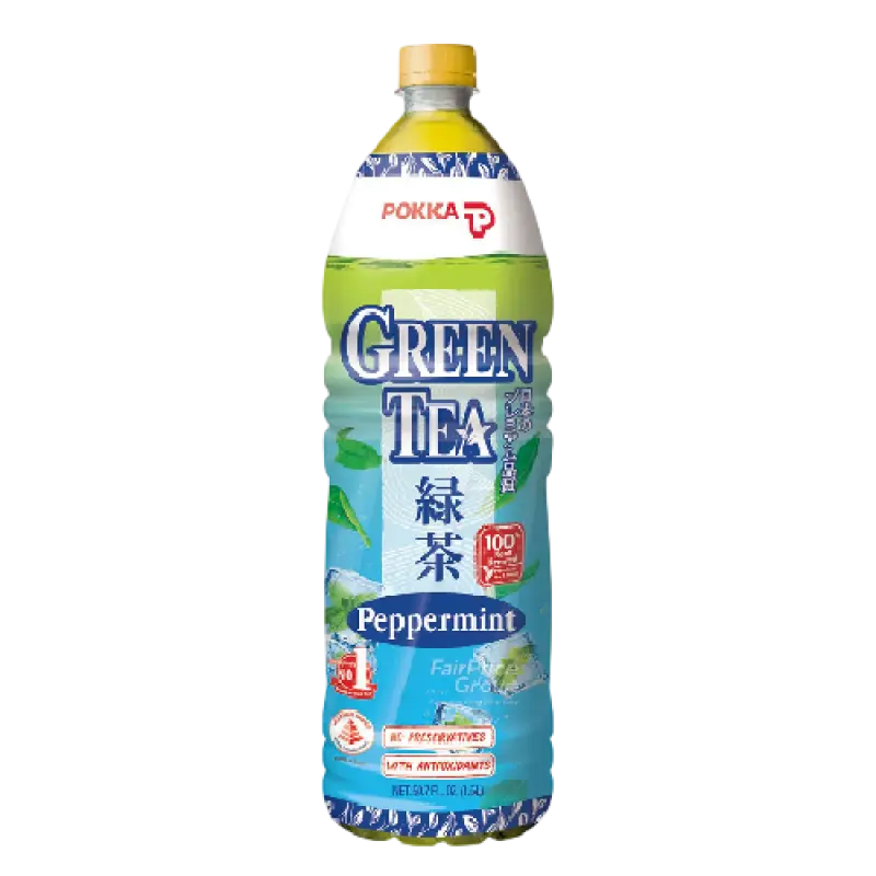 Pokka Green Tea Peppermint 1.5L