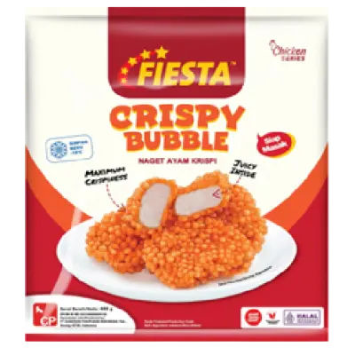 Fiesta Nugget Crispy Bubble 400g