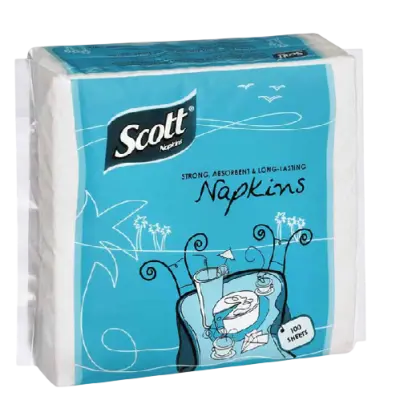 Scott Original Paper Napkins 100 Sheets