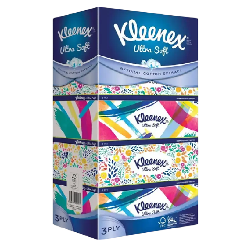 Kleenex Ultra Soft Facial Tissue