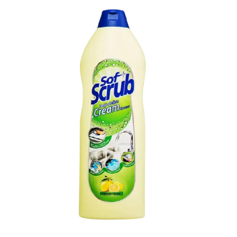 Soft Scrub Deep Action Cream Cleanser - Lemon