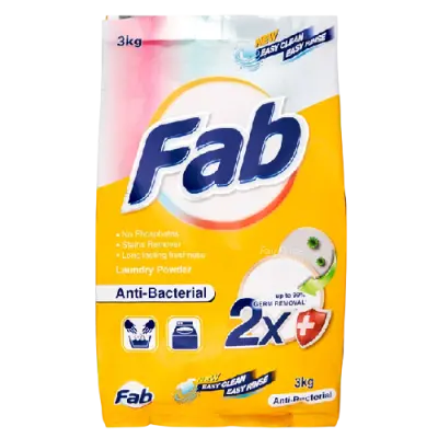 Fab Laundry Powder anti bacterial 660g