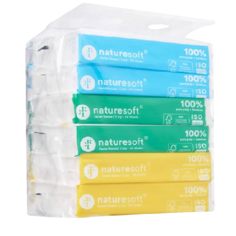 Naturesoft Facial Tissue Travel Pack