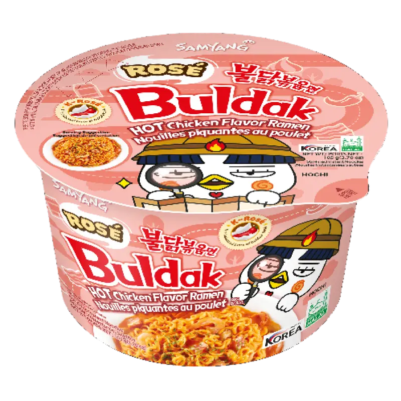 Buldak Ramen Rose Big Bowl 140g
