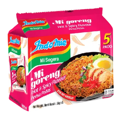 Indomie Noodles Hot & Spicy