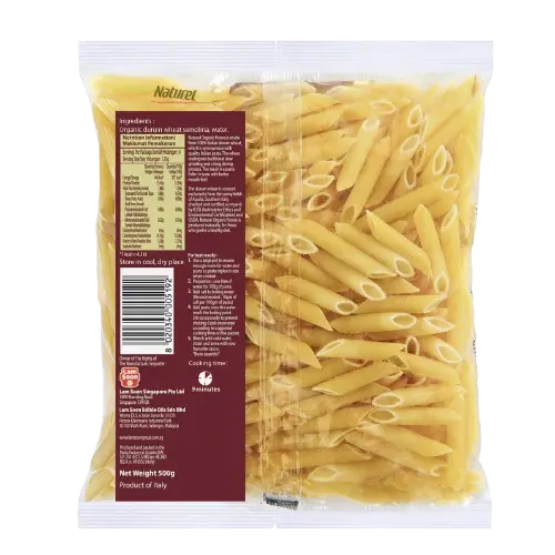 Naturel Organic Penne Pasta