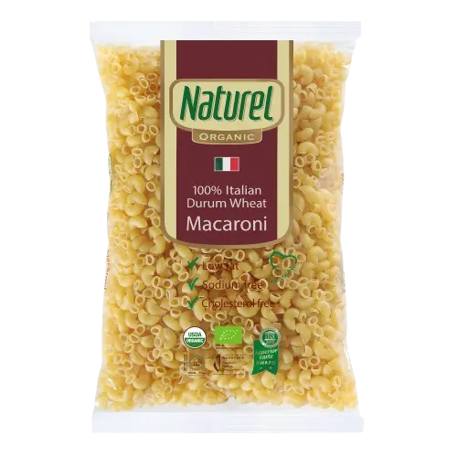 Naturel Organic Macaroni Pasta