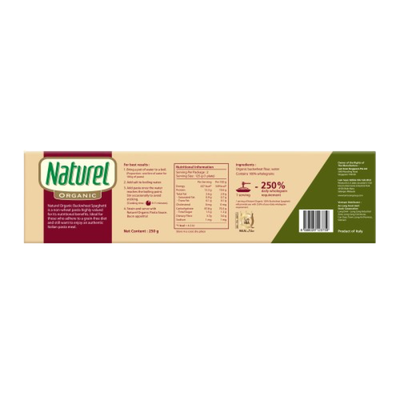 Naturel Organic Buckwheat Spaghetti