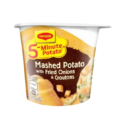 Maggi 5-Minute Fried Onion & Croutons Mashed Potato 56g