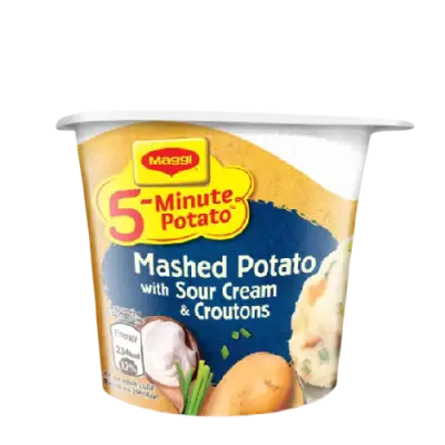 Maggi 5-Minute Sour Cream & Croutons Mashed Potato 53g