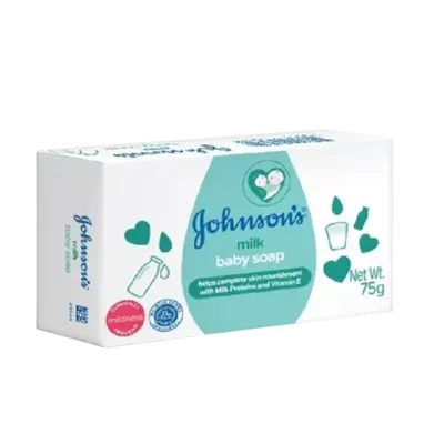 Johnsons Milk Baby Soap 75g