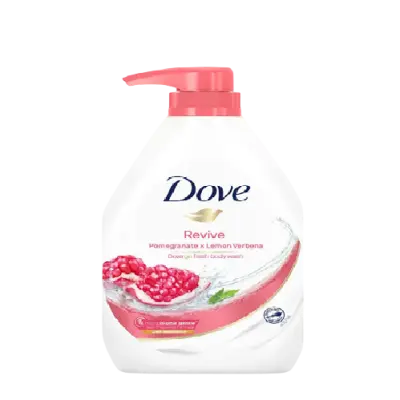 Dove Go Fresh Pomegranate and Lemon Verbena Revive Body Wash 1L