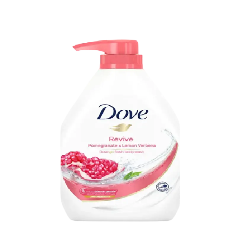 Dove Go Fresh Pomegranate and Lemon Verbena Revive Body Wash 1L