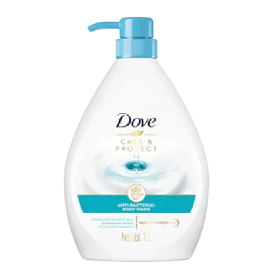 Dove Care & Protect Body Wash 1L