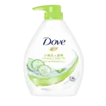 DOVE Go Fresh Cucumber + Green Tea Hydration Body Wash 1L