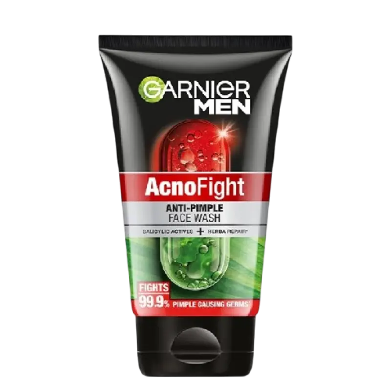 Garnier Acno Fight Anti Pimple & Acne Face Wash for Men (100ml)