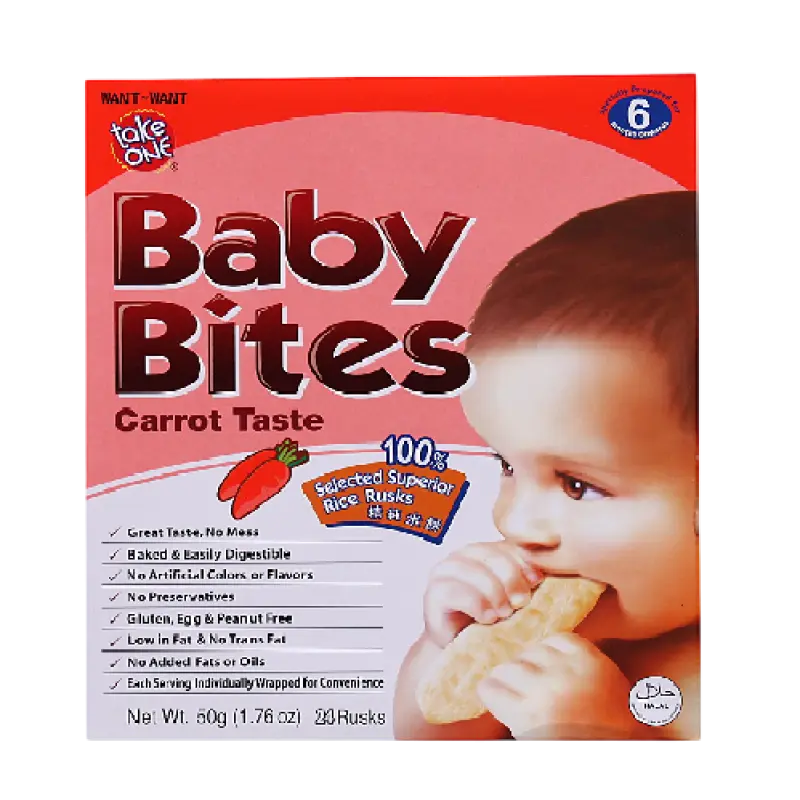 Babay Bites Apple Rice Rusk