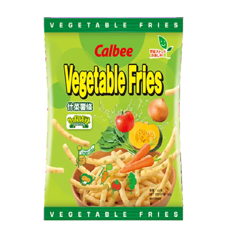 Calbee Vegetable Fries Barbrcue Flavour