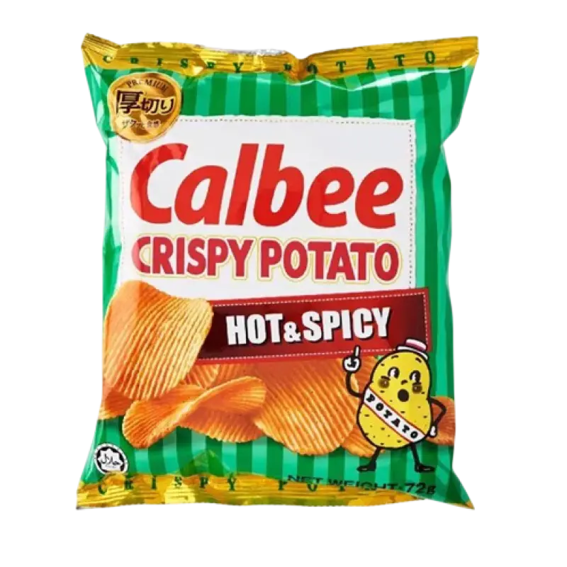 Calbee Potato Chips Hot & Spicy