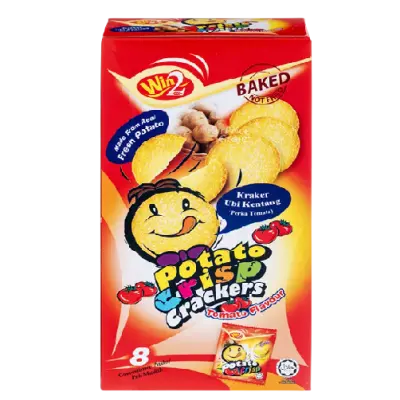 Win2 Potato Crisp Crackers tomato flavour