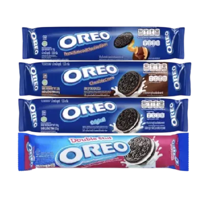 Oreo Cookies Vanilla/Choc/Peanut Butter 133G