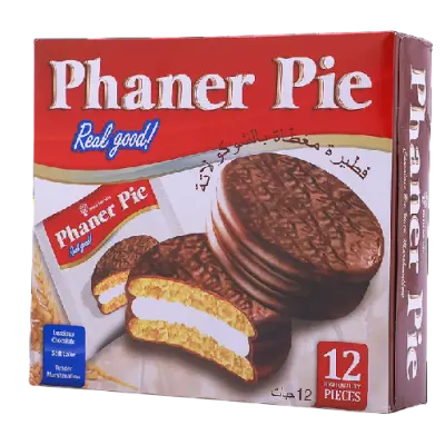 Phaner Chocolate Pie 12 pcs