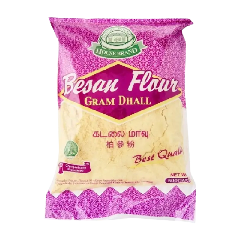 House Brand Besan Flour Gram Dhall) 500g