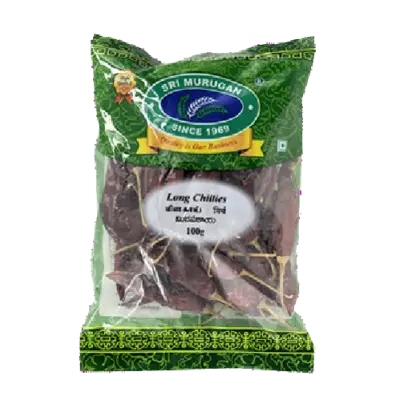 Sri Murugan Long Chillies 100g