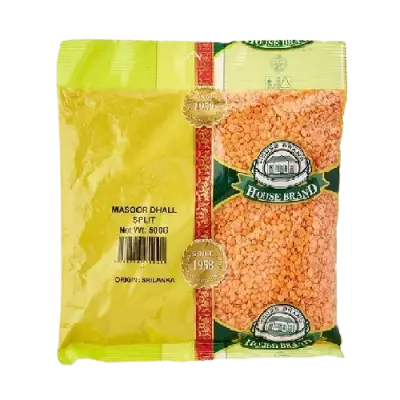 House Brand Masoor Dhall Split 500g