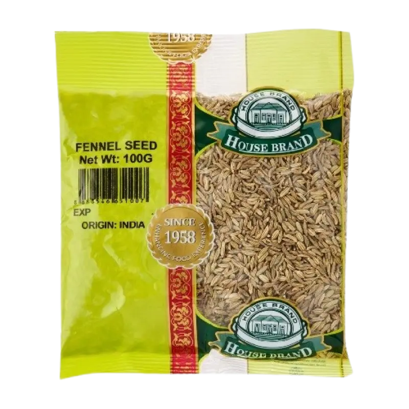 House Brand Fennel Seeds 100g